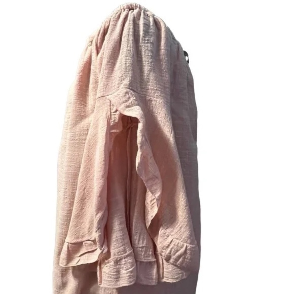 Hayden NWT Blush Pink Off Shoulder bell sleeves style Women's Tunic Dress Medium - Picture 5 of 6